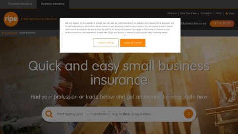 Reviews over RipeInsurance-SmallBusiness