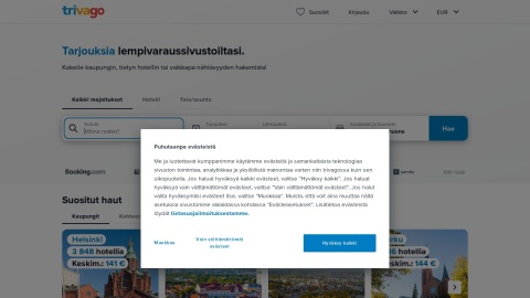 Reviews over Trivago.fi