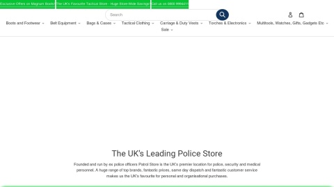 Reviews over PatrolStore