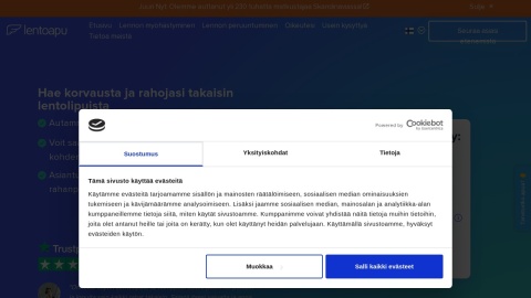 Reviews over Lentoapu.fi