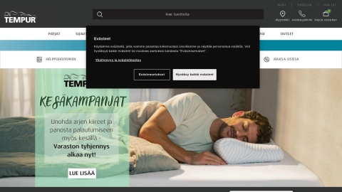 Reviews over Tempur.fi