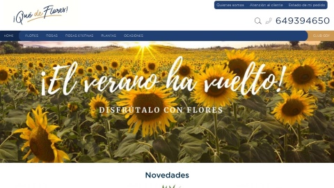 Reviews over Quedeflores