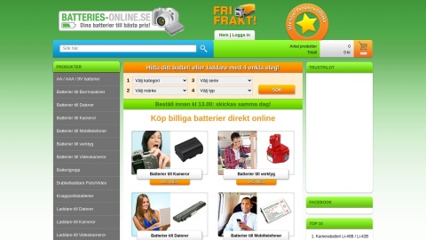 Reviews over Batteries-online.se