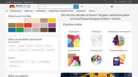 Reviews over Kuvert-sverige.se