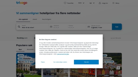 Reviews over trivago.no