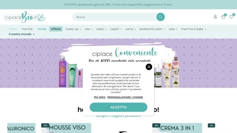 Reviews over Cipiacebio.it