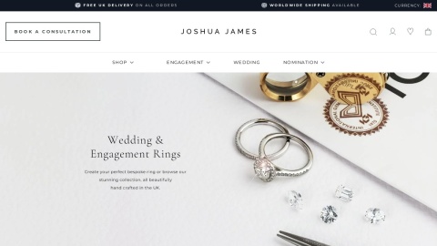 Reviews over (CLOSED)www.joshuajamesjewellery.co