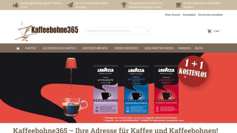 Reviews over Kaffeebohne365