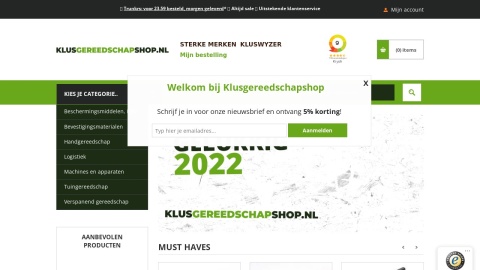 Reviews over Klusgereedschapshop