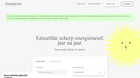 Reviews over Energie.be