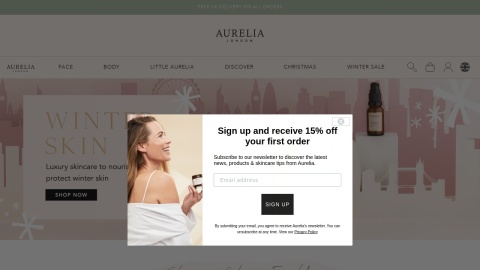 Reviews over Aurelia London