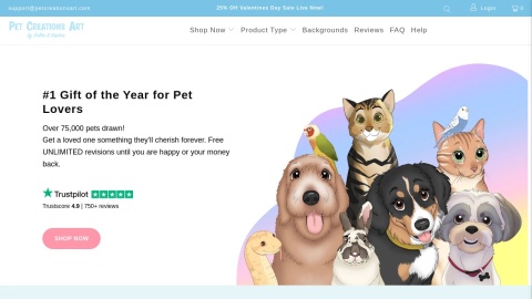 Reviews over Pet Creations Art