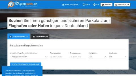 Reviews over parkplatztarife.de