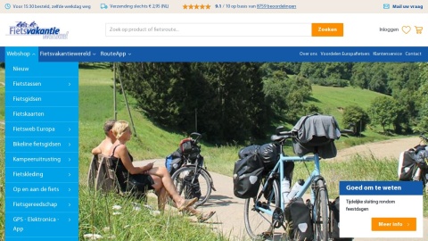 Reviews over Fietsvakantiewinkel