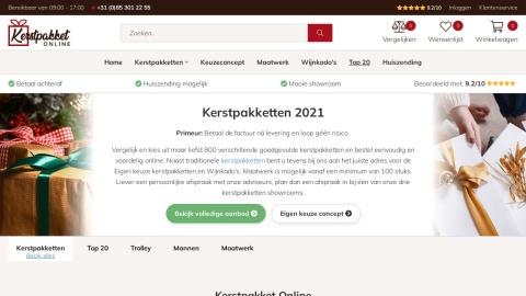 Reviews over Kerstpakketonline.nl