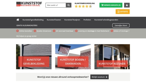 Reviews over Kunststof Bouwmateriaal