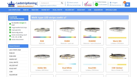 Reviews over LedstripKoning