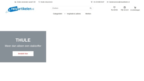 Reviews over Reisartikelen.nl