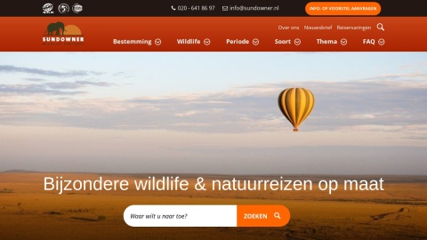 Reviews over Sundowner Wildlife Holidays