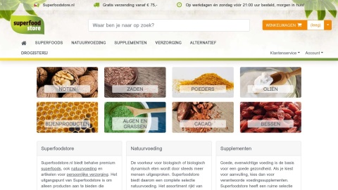 Reviews over Superfoodstore.nl