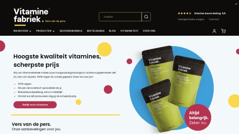 Reviews over Vitaminefabriek.