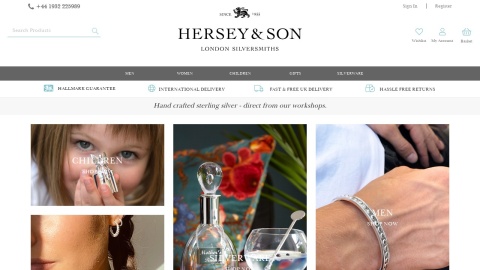 Reviews over Hersey & Son Silversmiths