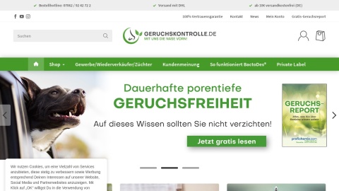 Reviews over Geruchskontrolle.de