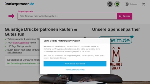 Reviews over Druckerpatronen.de