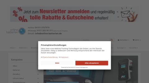 Reviews over Online-batterien.de