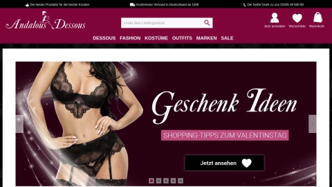 Reviews over Andalous Dessous