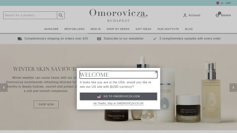 Reviews over Omorovicza