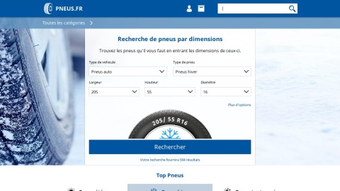Reviews over Pneus.fr