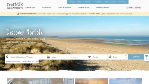 Reviews over Norfolk Hideaways