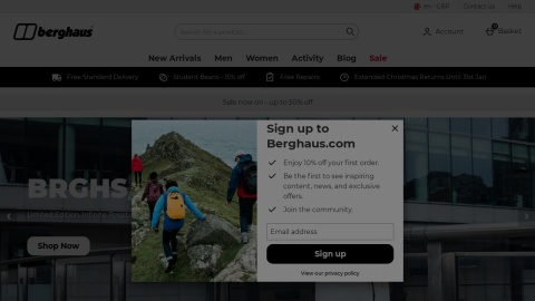 Reviews over Berghaus