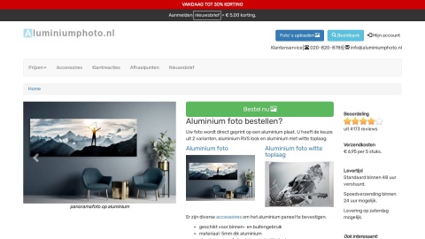 Reviews over Aluminiumphoto.nl