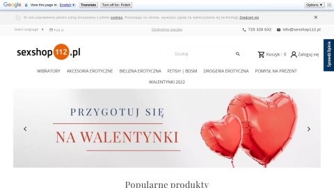 Reviews over Sexshop112.pl