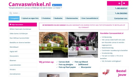 Reviews over Canvaswinkel.nl