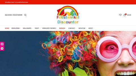 Reviews over Feestwinkeldiscounter.nl