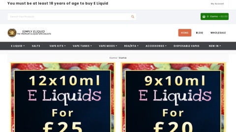 Reviews over Simply Eliquid