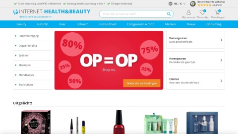 Reviews over Internet-healthandbeauty