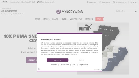 Reviews over MYBODYWEAR.DE