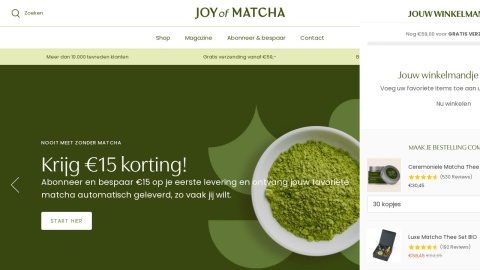 Reviews over Joy of Matcha