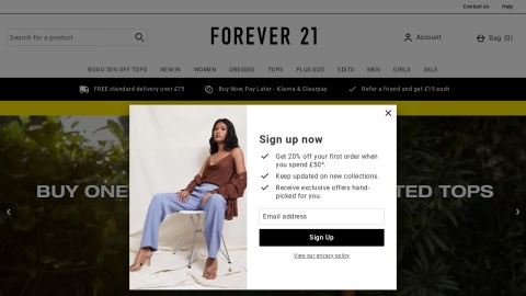 Reviews over Forever 21