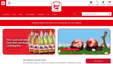 Reviews over Stiegl Shop