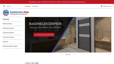 Reviews over heizkoerper.shop