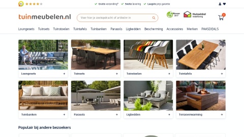 Reviews over Tuinmeubelen.nl