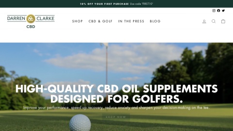 Reviews over Darren Clarke CBD