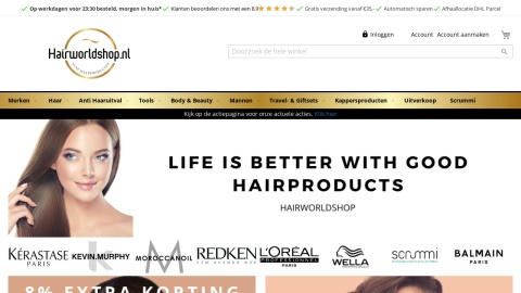 Reviews over Hairworldshop