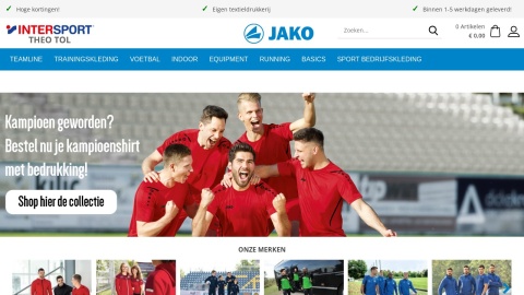 Reviews over JAKOteamkleding.nl