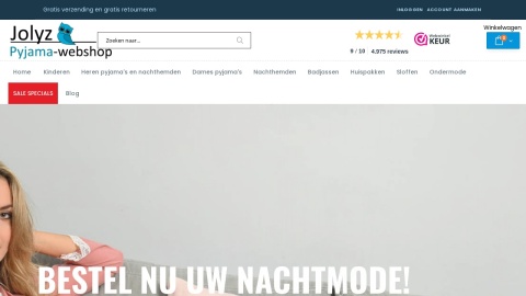 Reviews over Pyjama-webshop.nl